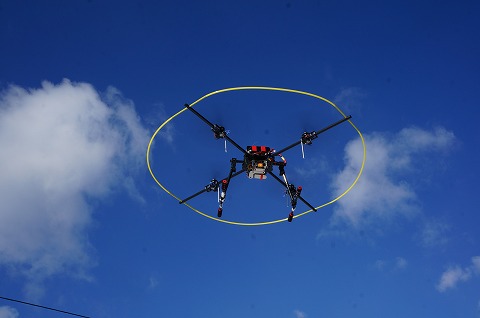 業務 クワッドコプター 長時間フライト